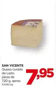 Alimerka San vicente - queso curado de leon oferta