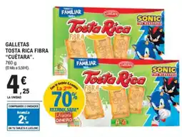 E.Leclerc CUÉTARA Tosta rica fibra oferta