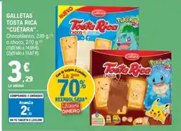 E.Leclerc CUÉTARA Tosta rica oferta