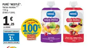 E.Leclerc NESTLÉ Puré oferta