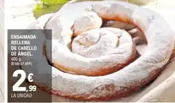 E.Leclerc Ensaimada rellena de cabello de ángel oferta