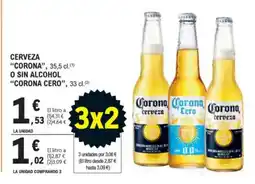 E.Leclerc CORONA CERO Cerveza oferta