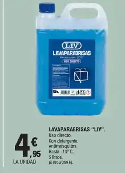 E.Leclerc LIV Lavavaparabrisas oferta