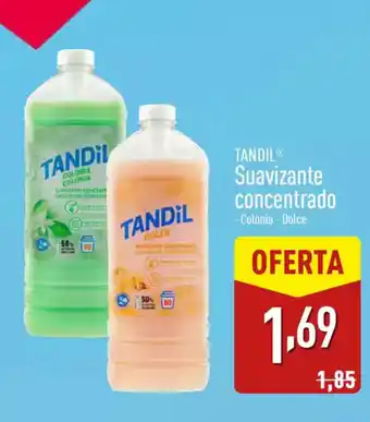 ALDI TANDIL Suavizante concentrado oferta