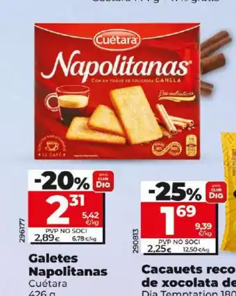 Maxi Dia NAPOLITANAS Galetes oferta