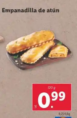 Lidl Empanadilla de atún oferta