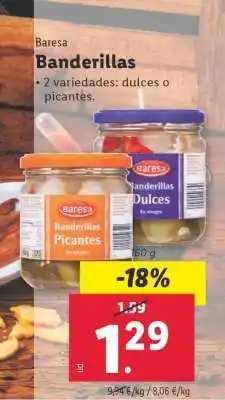 Lidl Baresa Banderillas oferta
