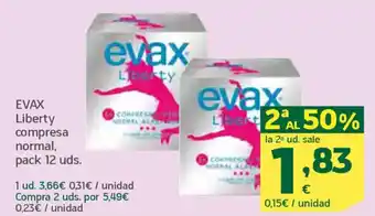 HiperDino EVAX Liberty compresa normal, oferta