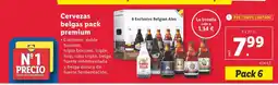 Lidl Cervezas belgas pack premium oferta