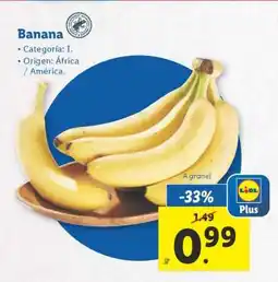 Lidl Banana oferta