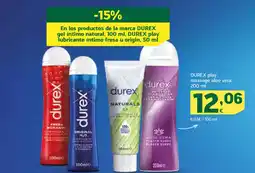 HiperDino DUREX play massage aloe vera, oferta