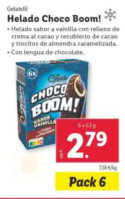 Lidl Helado Choco Boom! oferta