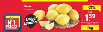 Lidl Limón oferta