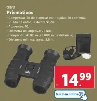 Lidl Prismáticos oferta