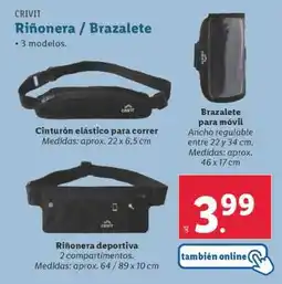 Lidl Riñonera / Brazalete oferta