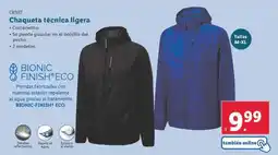 Lidl Chaqueta técnica ligera oferta