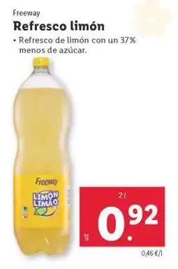 Lidl Freeway Refresco limón oferta