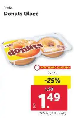 Lidl Donuts Glacé oferta