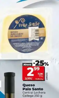 Dia Queso Palo Santo oferta