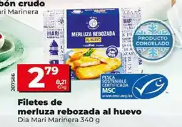 Dia Filetes de merluza rebozada al huevo oferta