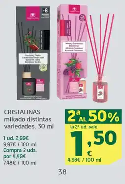HiperDino CRISTALINAS mikado distintas variedades oferta