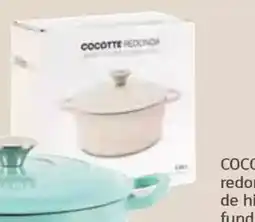 HiperDino COCOTTE redonda de hierro fundido esmaltado oferta