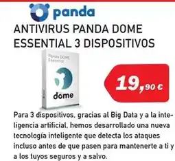 Microsshop Panda - antivirus dome essential 3 dispositivos oferta