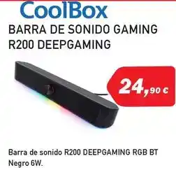 Microsshop Coolbox - barra de sonido gaming r200 deepgaming oferta