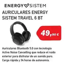 Microsshop Energy sistem - auriculares sistem travel 6 bt oferta