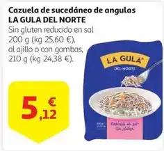 Alcampo La gula del norte - cazuela de sucedaneo de angulas oferta