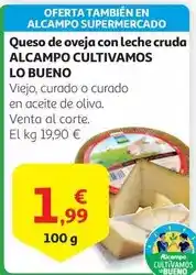 Alcampo Alcampo - queso de oveja con leche cruda oferta