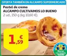 Alcampo Pastel de crema oferta