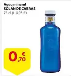 Alcampo Solán de cabras - agua mineral oferta
