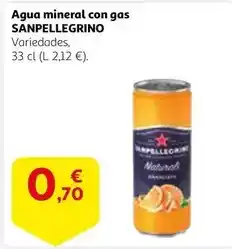 Alcampo San pellegrino - agua mineral con gas oferta