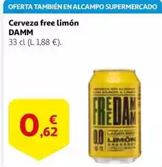 Alcampo Alcampo - cerveza free limon oferta