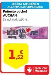 Alcampo Auchan - pañuelo pocket oferta