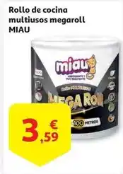 Alcampo Miau - rollo de cocina multiusos megaroll oferta