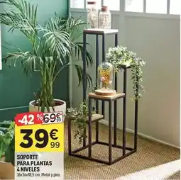 Centrakor Soporte para plantas 4 niveles oferta