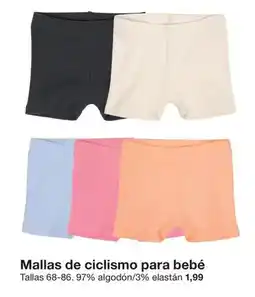 Zeeman Bebé - mallas de ciclimo para oferta