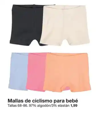 Zeeman Bebé - mallas de ciclimo para oferta