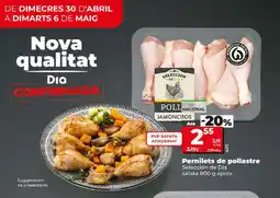Dia Pernilets de pollastre oferta
