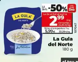Dia LA GULA DEL NORTE oferta