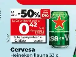 Dia HEINEKEN Cervesa oferta