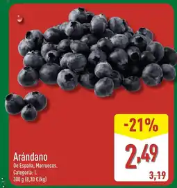 ALDI Arándano oferta