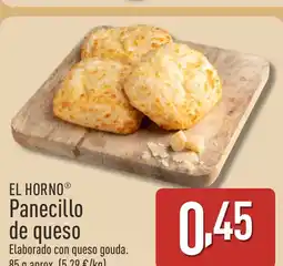 ALDI EL HORNO Panecillo de queso oferta