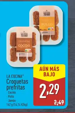 ALDI LA COCINA Croquetas prefritas oferta