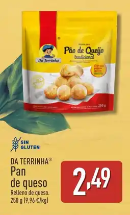 ALDI DA TERRINHA Pan de queso oferta