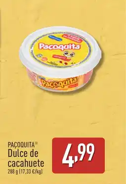 ALDI PACOQUITA Dulce de cacahuete oferta