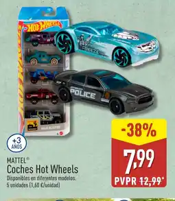 ALDI MATTEL Coches Hot Wheels oferta