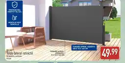 ALDI BELAVI Toldo lateral retráctil oferta